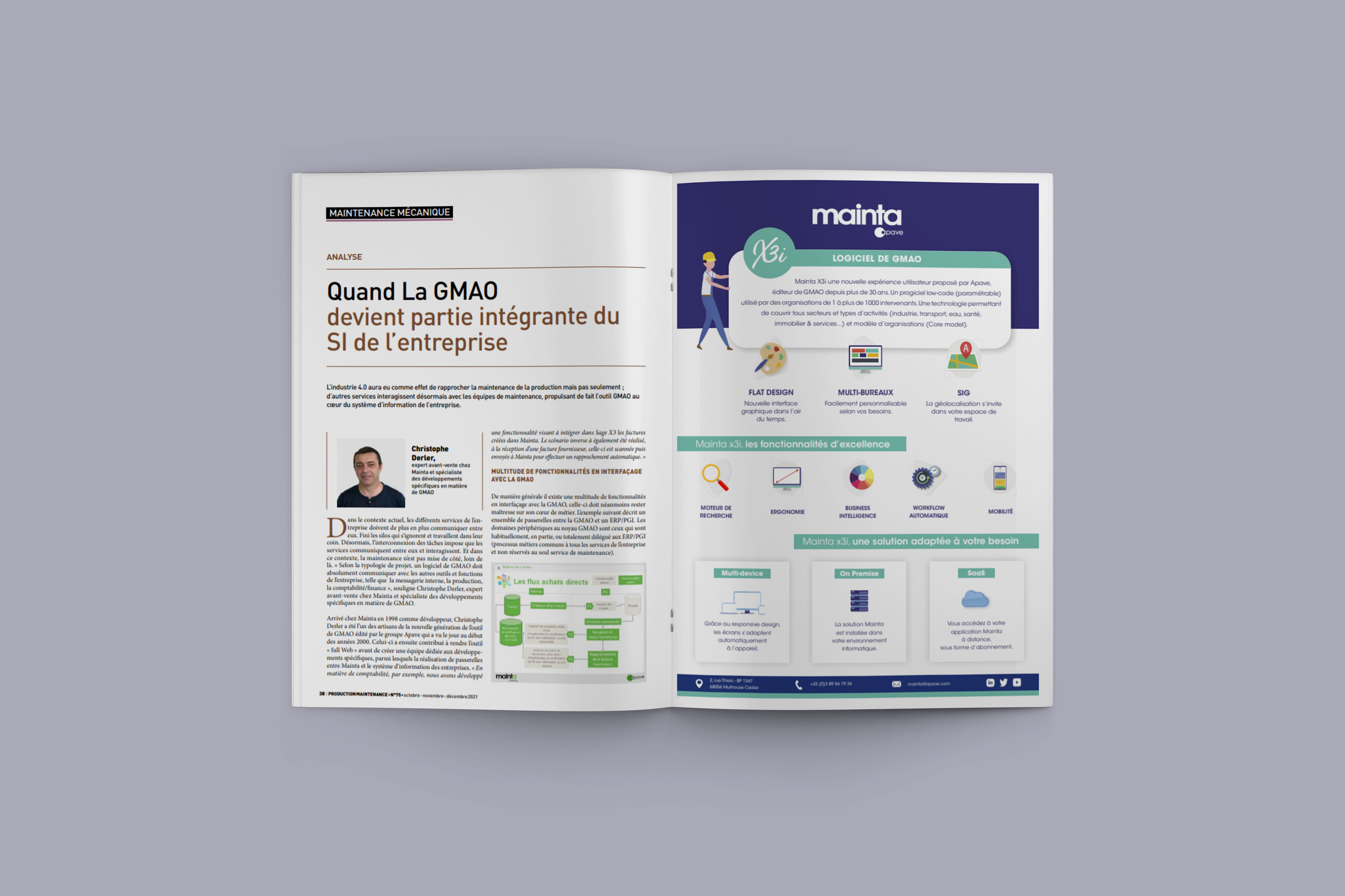 Production maintenance magazine