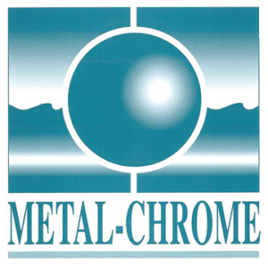 logo metal chrome