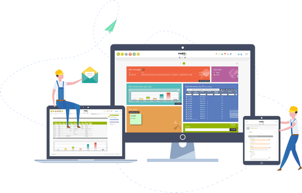 Interface logiciel GMAO Mainta