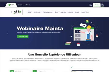 Mainta GMAO - site web