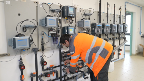 labo unité de production d'eau potable